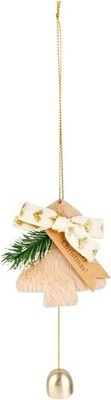 Plüsch Weihnachtsbaum Glocke hängende Ornamente, Weihnachtsglocken für Auto Urlaub Deko