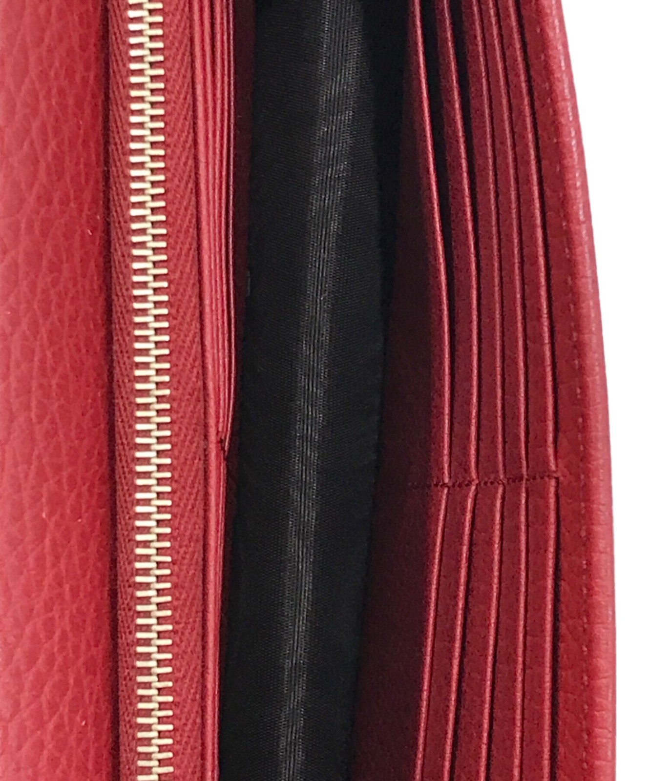 GUCCI Interlocking G Chain Shoulder Bag Red Leather Model 510314 SN2582 thumbnail 12