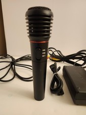 Dynamic Karaoke Vocal Wired Handheld Microphone Mic FM Receiver System