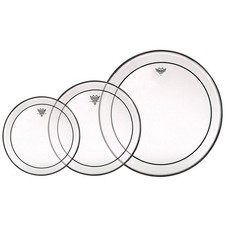 Schlagzeug-Fell-Set Remo Pinstripe Clear PP-1472-PS Schlagzeug Drum Fell Set NEU