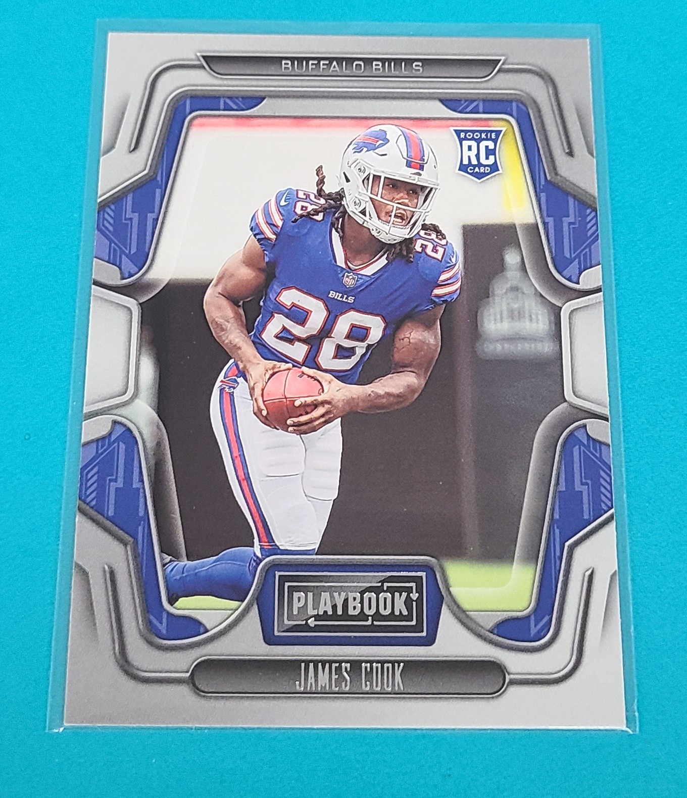 2022 Panini Playbook RC #115 James Cook Buffalo Bills FOOTBALL Card B7