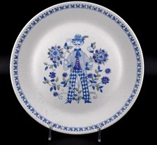 Turi Design LOTTE Dinner Plate Figgjio Norway 10.5" Vintage Male Figure