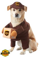 UPS Pal Dog Costume Medium, Fun Pet Outfit