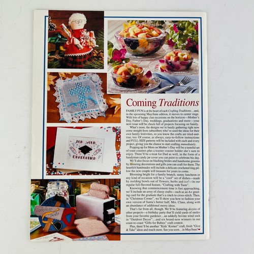 Crafting Traditions Magazine Vintage 2 Issue Lot 1990s - Picture 3 of 5