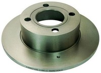 Denckermann 2X Bremsscheibe Ø245Mm Hinten Voll FüR Audi 80 2.0 Cabriolet B130012