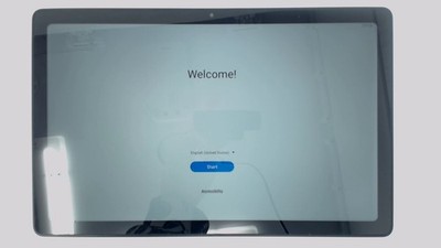 Samsung Galaxy Tab A7 SM-T500 10.4'' Tablet (Gray 32GB 3GB) WiFi BROWN LCD
