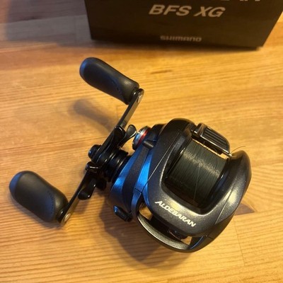 Shimano 12 Aldebaran BFS XG Left Handle Baitcastrolle Excellent mit Box