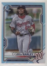 2021 Bowman Draft Chrome Sky Blue Refractor Jordy Barley #BDC-6 ya6