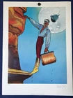 MAJOR GRUBERT JEAN MOEBIUS GIRAUD SIGNED PRINT 1990 STARWATCHER GRAPHICS #55/175