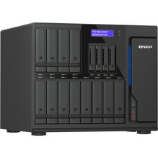 QNAP TVS-AIh1688ATX U7 16-Bay NAS Enclosure DISKLESS UPGRADED 64GB DDR5 ECC  U2