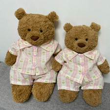 Bartholomew bear cute clothes outfits - Pink stripe sleepwear huge 