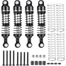 Ascent-18 53MM Threaded Shock Absorber Oil Damper RC Shocks Adjustable Long T...