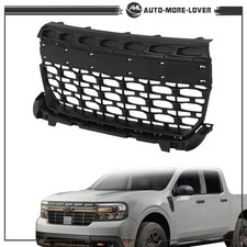 Matte Black Mesh Plastic Front Grille Assembly Grill For Ford Maverick 2022-2023