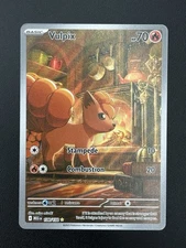 Pokemon TCG Vulpix 138/132 Illustration Rare Holo Mega Evolutions Clean