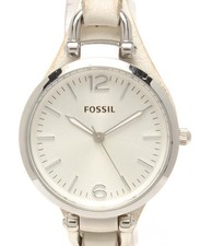 Reloj FOSSIL ES2829 Cuarzo Plata Mujer Reloj Auténtico Edición Vintage