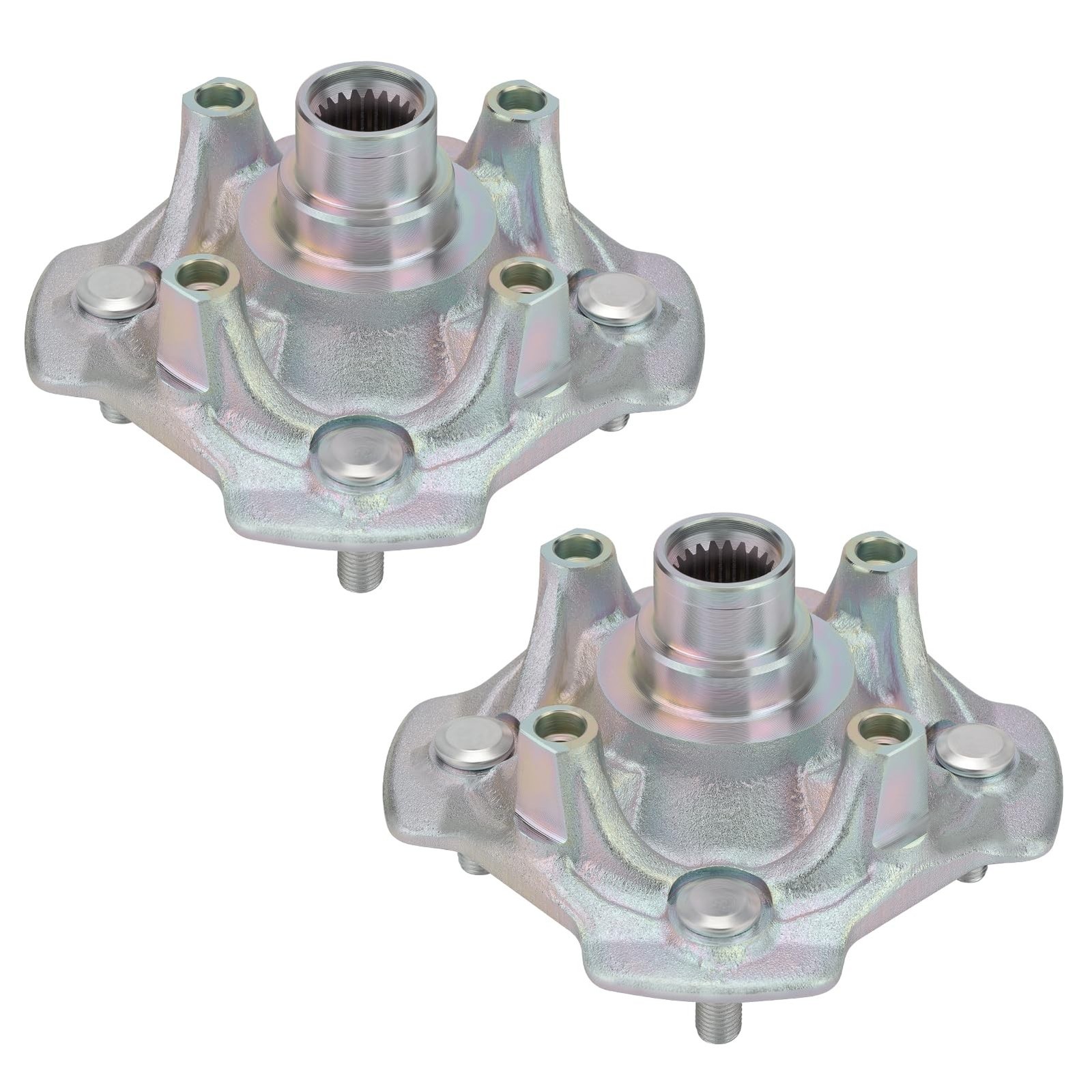 JAVIK Front Wheel Hub 2Pcs Fit for Honda Foreman 500 2005-2013 Rubicon 500 20...