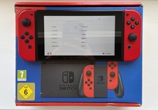 Nintendo Switch Mario Red Edition Boxed with Accessories