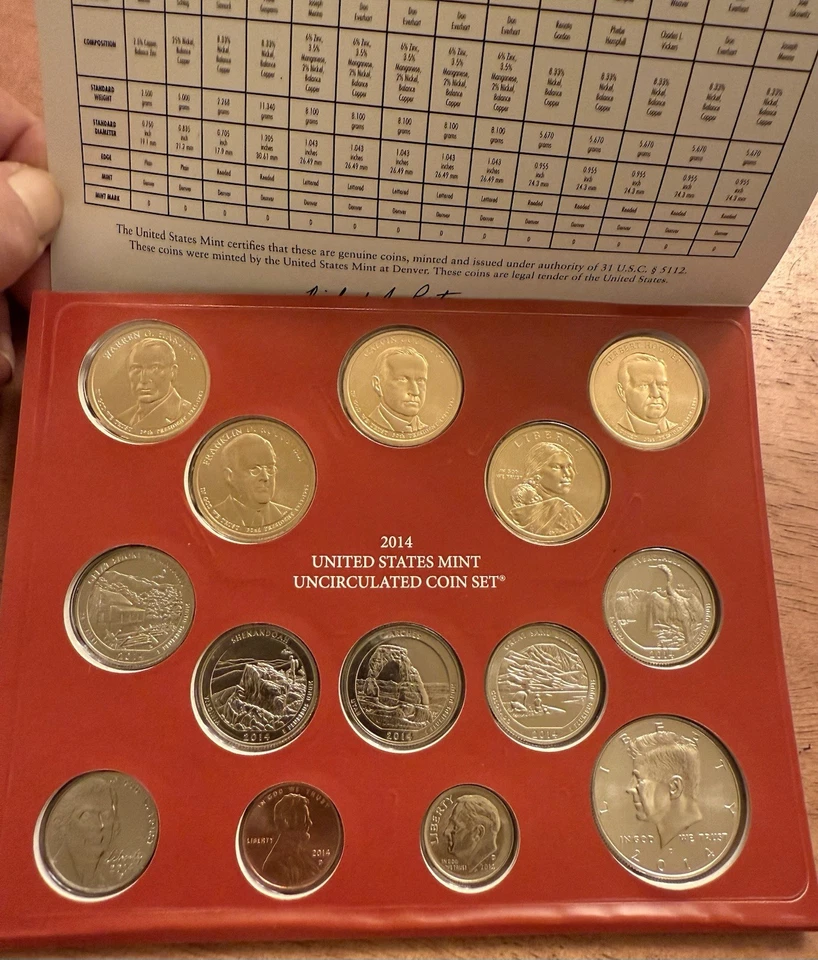 2014 US Mint Uncirculated Set Denver 14 Coins!  OGP - Image 4 of 4