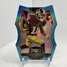 2016 Select Light Blue Prizm /125 DeSean Jackson #177 Premier Level Die-Cut SP