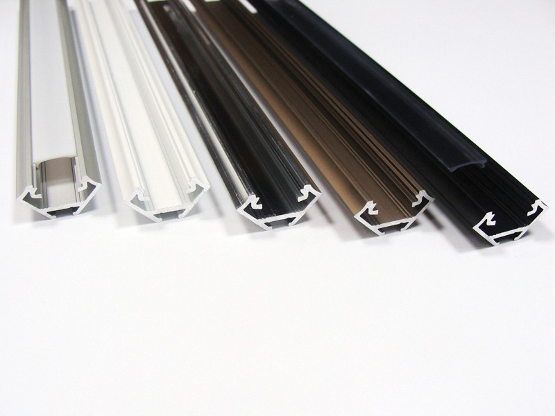LED NT CORNER PROFILE ALUMINIUM WHITE PAINTED PA-322000-05