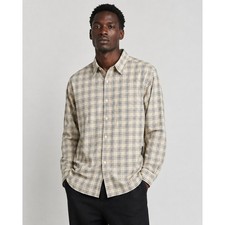 Vintage Timberland Plaid Button Up Shirt XL 100 Cotton Vintage Made Hong Kong