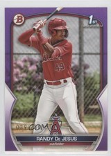 2023 Bowman Prospects Purple 39/250 Randy De Jesus #BP-19 3g6