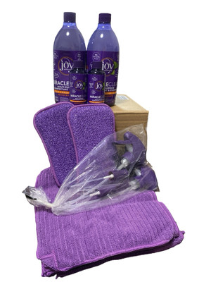 Joy Mangano MiracleClean Multi-Surface Disinfectant Cleaner Kit Fresh Linen