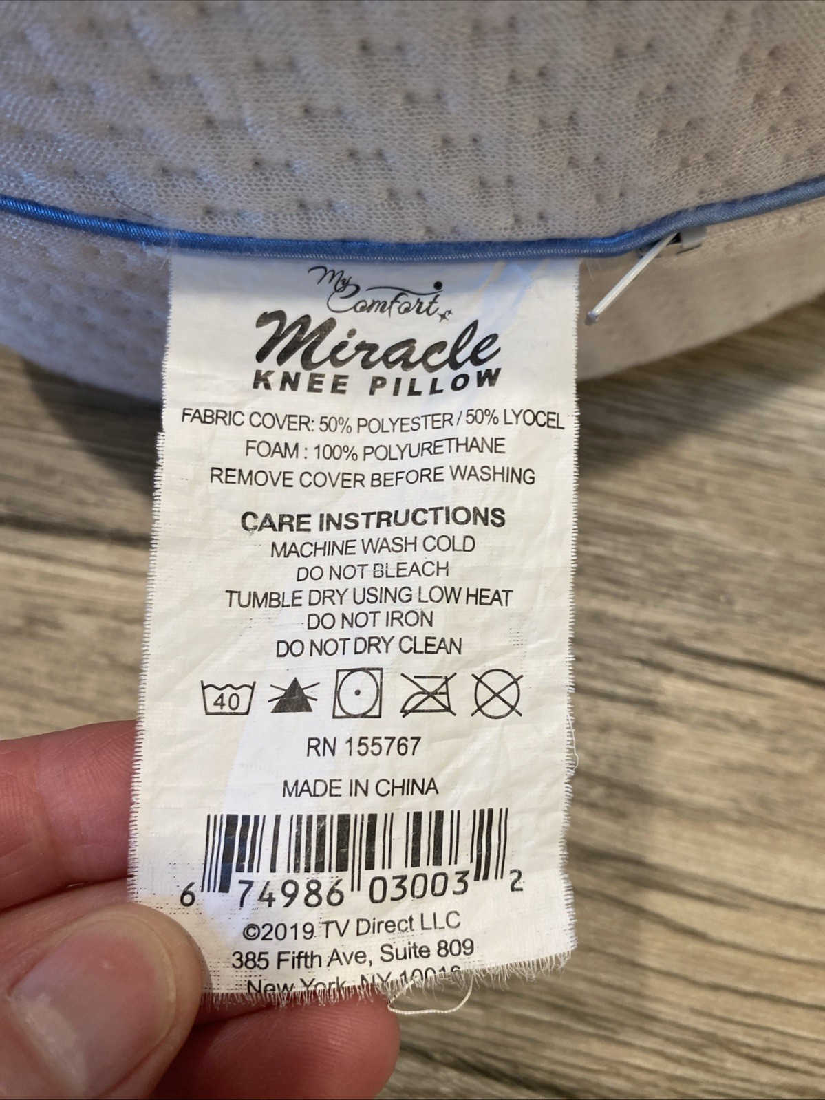 My comfort, knee pillow, memory foam knee Positioner  pillow pressure relief