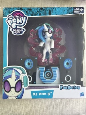 My Little Pony DJ PON 3 Fan Series Hasbro Friendship is Magic Free Ship