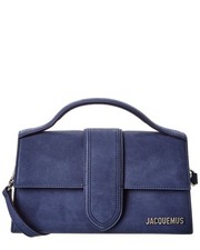 Jacquemus Le Grand Bambino Leather Shoulder Bag Women's Blue