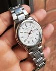 Seiko SNKC45 White Smooth Sunburst Dial Retro Vintage Ultra Rare Automatic JDM