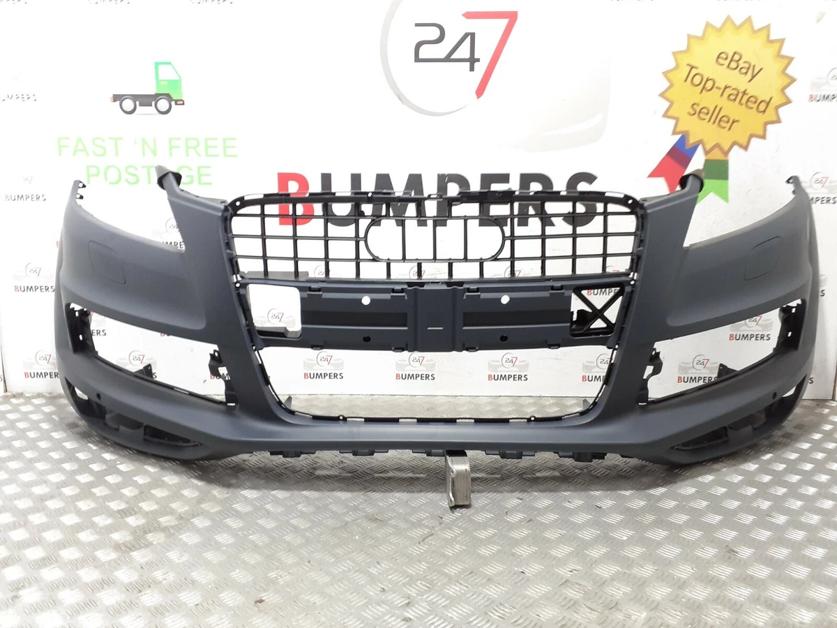 AUDI Q7 2009 2014 S LINE OEM FRONT BUMPER PDC WASH JETS 4L0807437L NEW