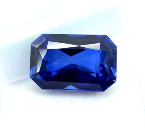 15 Ct + NATURAL Blue Kashmiri Sapphire CERTIFIED Unheated Loose Gemstone NEW - Picture 4 of 6