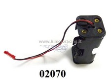02070 ALLOGGIO 4 BATTERIE 1,5  PER MODELLI A SCOPPIO 1/10 BATTERY PACK HIMOTO 
