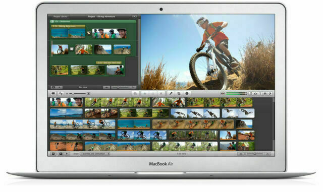 Apple MacBook Air A1466 13.3 in Laptop - MD760LL/B Core i5 1.4GHz 4GB 128GB Good