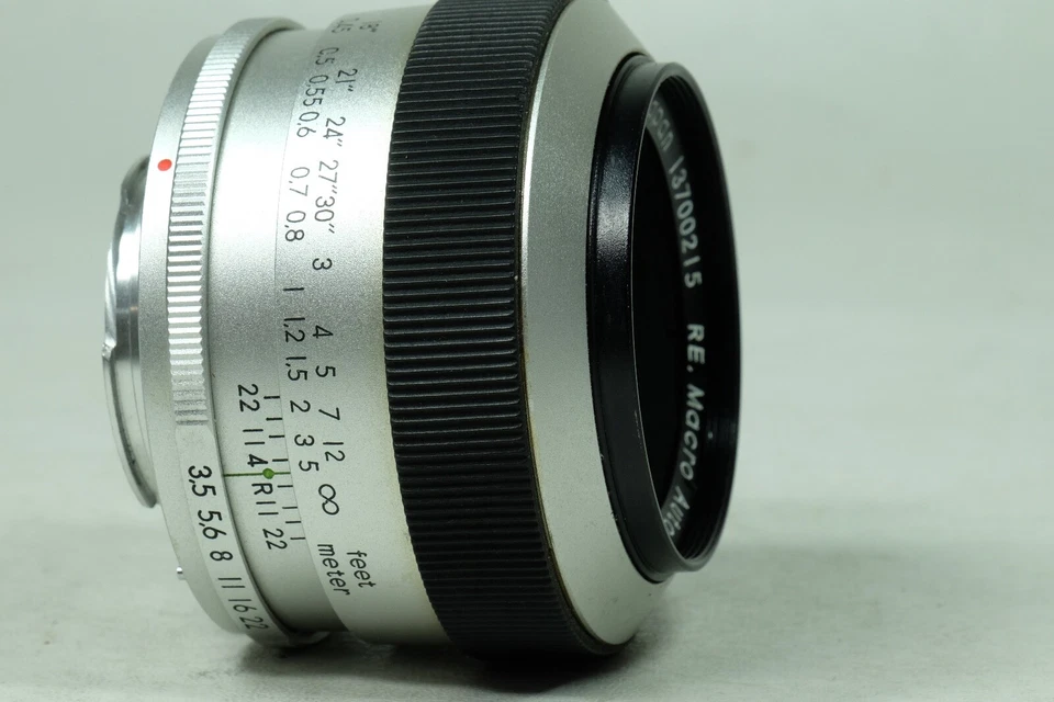 Topcon Macro RE Topcor 58mm F3.5 con tapa y estuche Foto 2 de 4