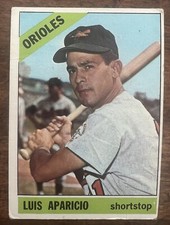1966 Topps - #90 Luis Aparicio