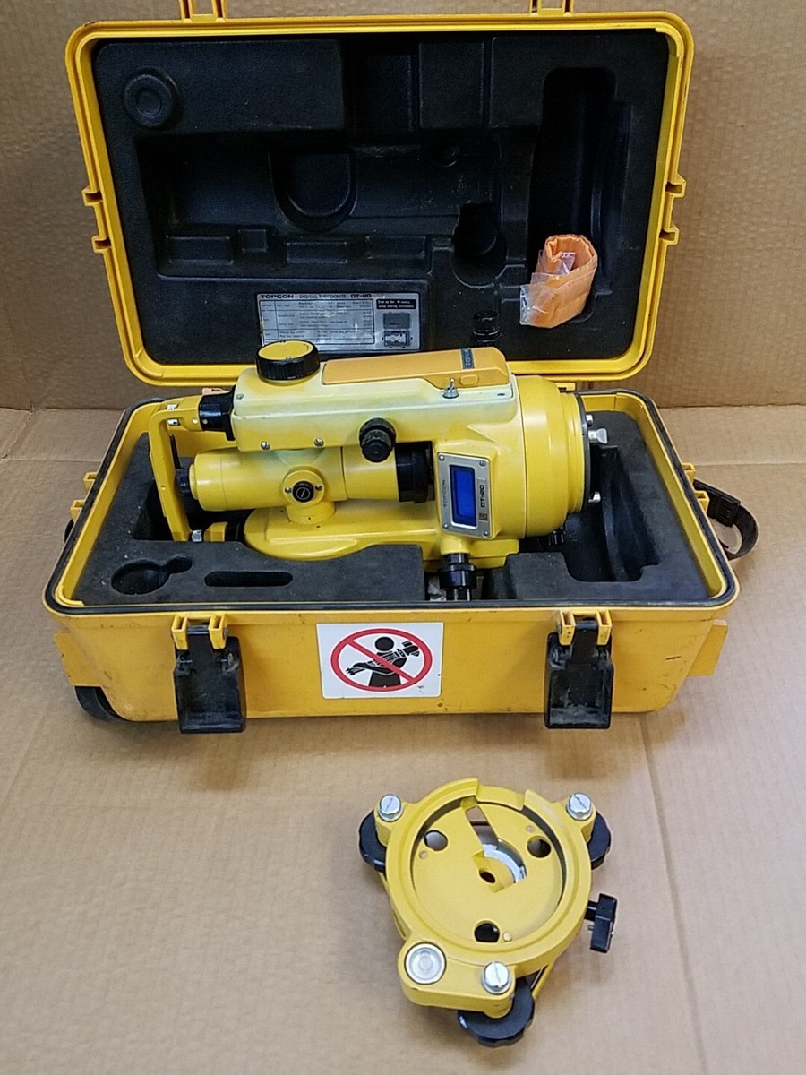 Topcon Model DT-20 Theodolite for Parts or Repair - SN 1045 | eBay