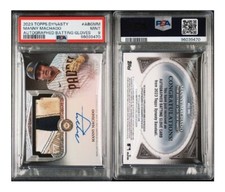 2023 Topps Dynasty Autograph Game Used Batting Glove #MM Manny Machado 4/5 PSA 9