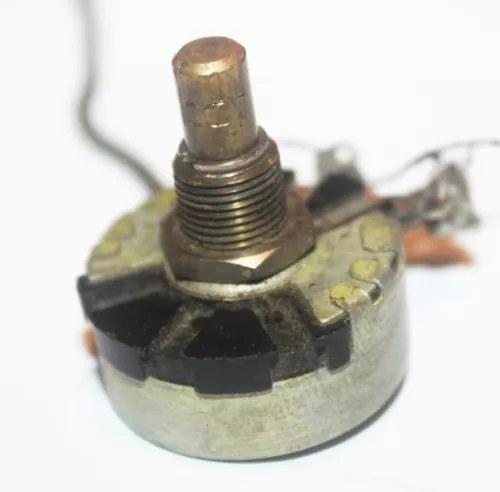 Vintage 1949 Gibson Control Pot and Jack IRC 1 Meg 38th Week ES 1940's 1950's