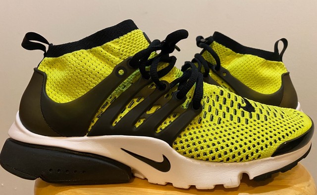 nike presto lime green