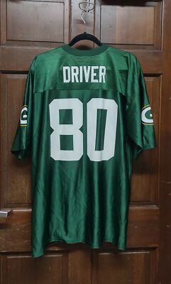NFL Team Apparel Green Bay Packers #80 Donald Driver Jersey Men's