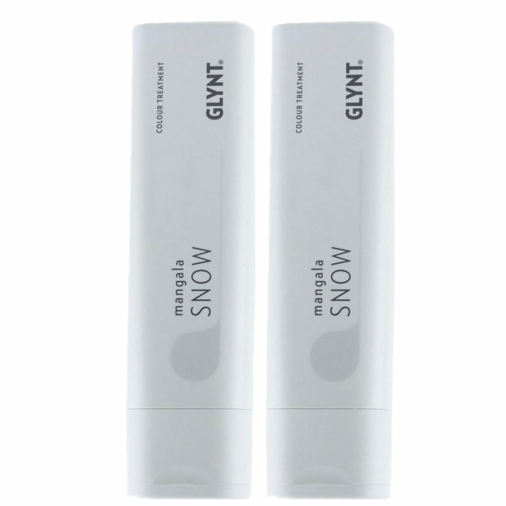 GLYNT Mangala Fashion Snow 2 x 200 ml Tönungshaarkur für blondes Haar Set