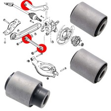 Silentblocs pour 2 bras arrières, Captiva, Daewoo Winstorm, Opel Antara