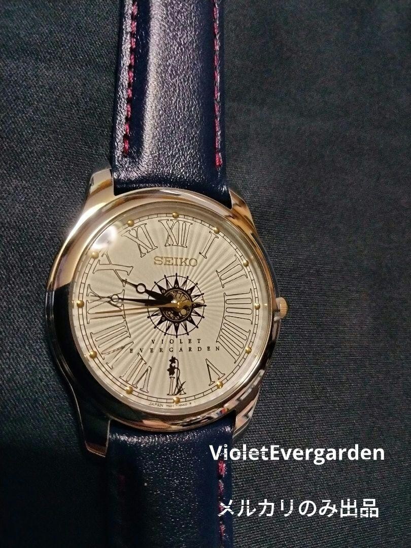 Violet Evergarden Watch Seiko Watch Leather Anime Character Goods