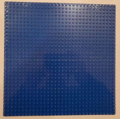 LEGO 627 Genuine Original Blue Base Plate 32 x 32 studs Part