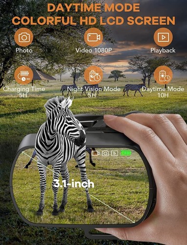 940nm invisable IR Night Vision Monocular Scope Cameras Henbaker CY789 With WiFi - Picture 8 of 36