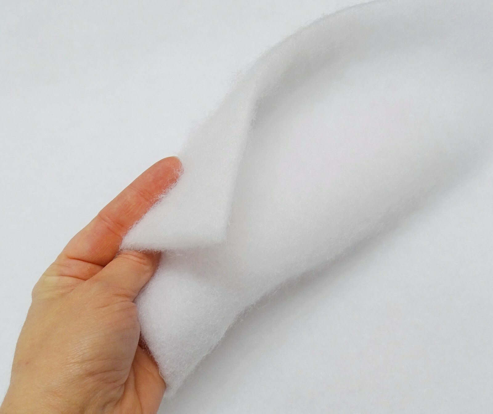 Needle Punched Soft And Bright Wadding Batting Polyester 90" Quilting