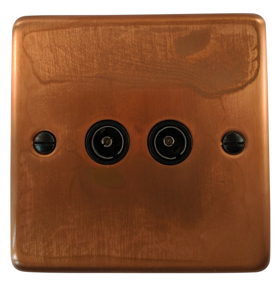 G&H Tarnished Copper Light Switches & Plug Sockets - CTCB Finish, Includes Switches, Sockets, USB, Dimmers