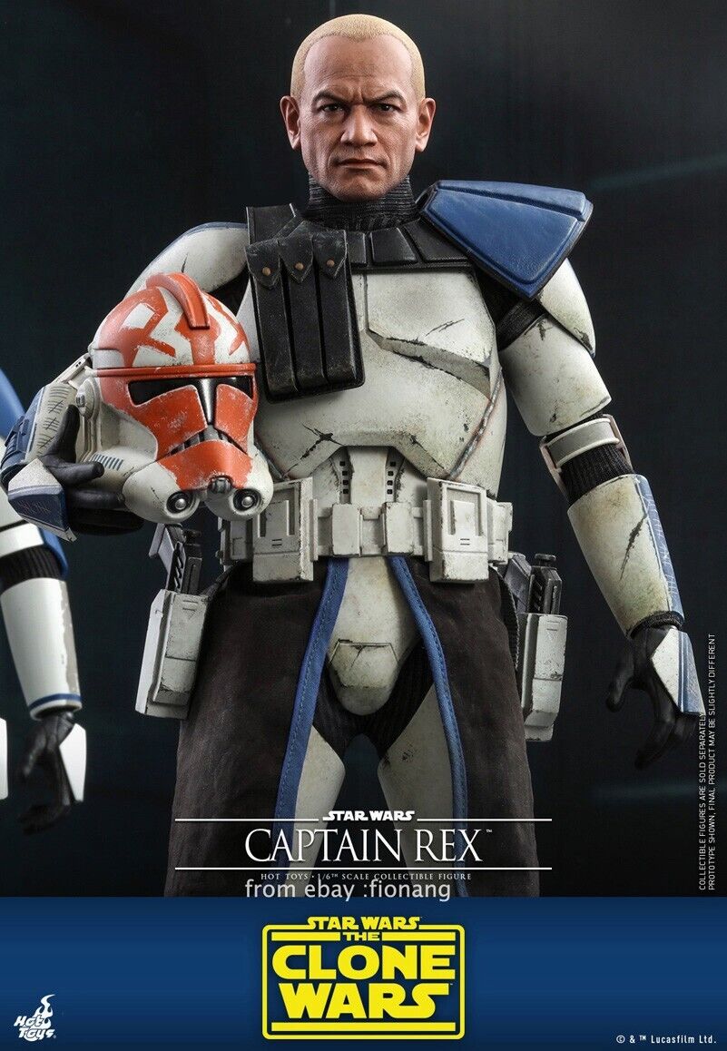 Amazon.com: Hot Toys Star Wars The Clone Wars TMS Captain